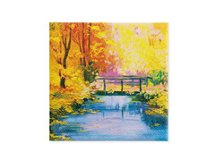 Híd a folyó felett szalvéták - 33 cm - 20 db.