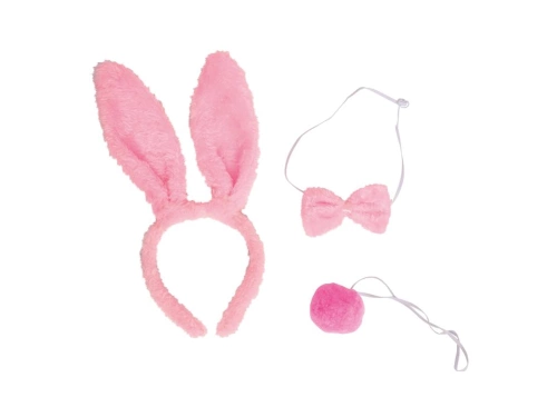 Playboy nyuszi szett rózsaszín - 3 darab