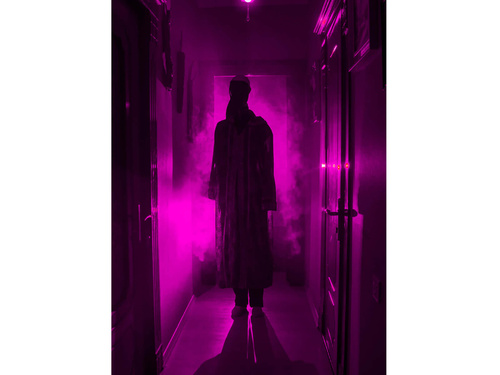 Rózsaszín LED izzó - 1 db.