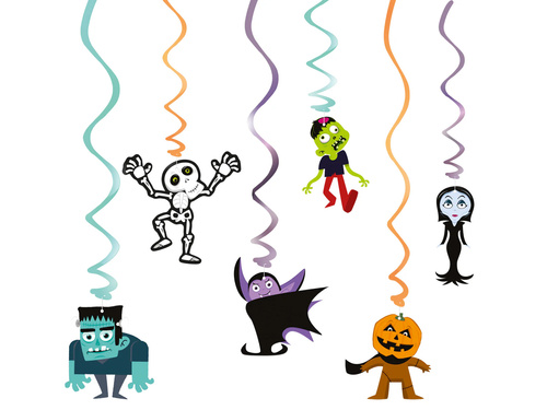 Szörnyek Halloween szörpök - 6 db.