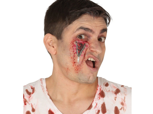 Latex seb - cipzár - 1 db.