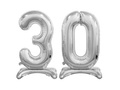 30 ezüst - 74 cm-es fólialufi készlet