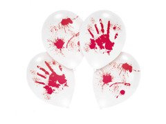 LED lufi véres nyomtatással - 28 cm - 4 db.