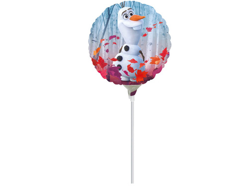 Fólia lufi a ragasztóhoz Frozen 2 - Jéghegy - 23 cm - 1 db