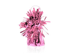 Fóliasúlyok héliummal töltött léggömbökhöz - világos rózsaszín - 145 g