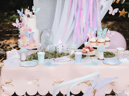 Pillangó tortadíszek - 9 db.