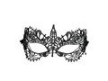 Fekete csipke farsangi maszk - 1 db.