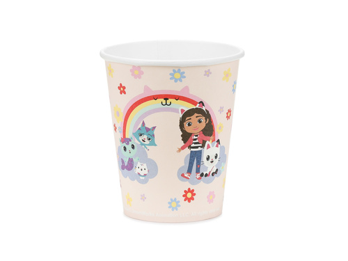 Gabi macskaháza papírpoharak - 250 ml - 6 db.