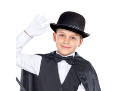 Gyermek fejfedő - fekete - 1 db.