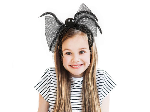 Halloween pók fejpánt - 1 db.