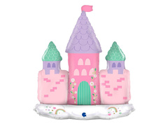 Hercegnő kastély álló fólialufi - 66x74x23 cm - 1 db.