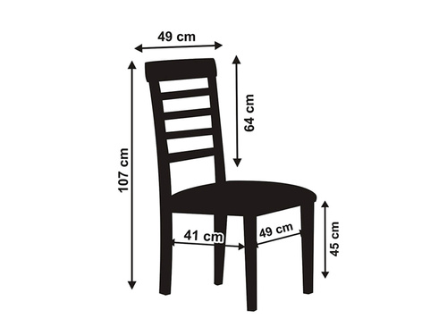 Székhuzat matt szövetből - 1 db.