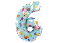 6-os számú Peppa Pig fólialufi - 49x72 cm - 1 db.