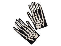 Csontvázkesztyű - 1 pár.