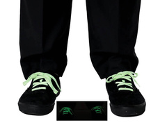 Világító cipőfűző - fehér