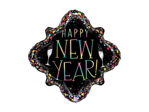 Boldog új évet fólialufi - 24" - 1 db.