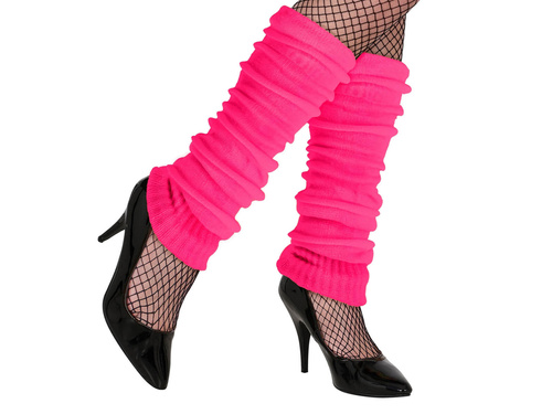 Neon rózsaszín lábmelegítő