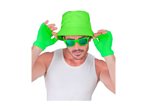Neonzöld ujjatlan kesztyű