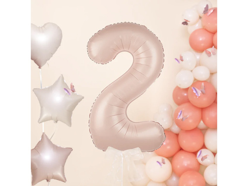 Fólia lufi karamell 2-es szám - 100 cm - 1 db.