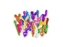 Léggömbök állatformák - nagy 50 - 70 cm - színek és formák keveréke - 5 db.