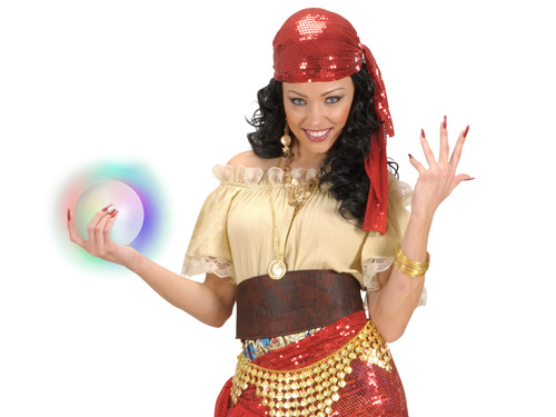 Színváltós boszorkány varázsgömb - 1 db.