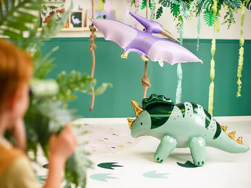 Pterodactyl lila fólialufi - 115 x 53 cm - 1 db.