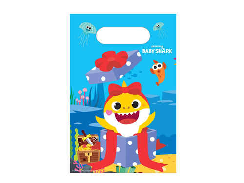 Baby Shark ajándéktáskák - 8 db.