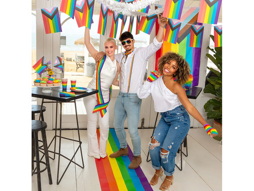 Szivárványos kesztyű - 1 pár