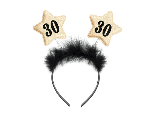 Harmincadik születésnapi karszalag fekete - 1 db.