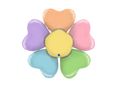 Színes Daisy fólialufi - 75 x 71 cm - 1 db.