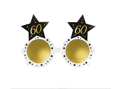 Csillagszemüveg 60. születésnapra - 1 db.