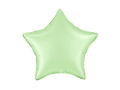 Pisztácia csillag fólialufi - 45 cm - 1 db.
