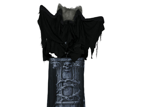 Sírkő ijesztő denevérrel - 1 db.