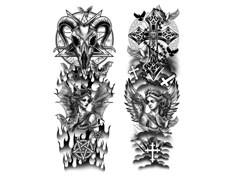 Tetováló harisnya - 1 pár