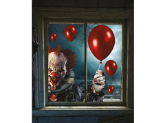 Elektrosztatikus ablakdekoráció Bohóc - 1 szett