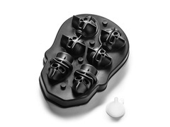 Jég- és csokoládéforma tölcsérrel - Czacha