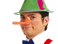 Pinokkió orr - 1 db.