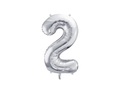Fólialufi 2 ezüst - 72 cm - 1 db.
