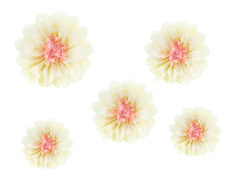 Selyempapír dekoráció Virágok - 30 cm - 5 db.