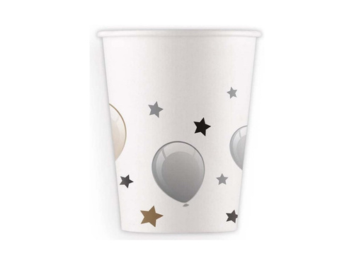 Papírpoharak Léggömbök - 200 ml - 8 db.