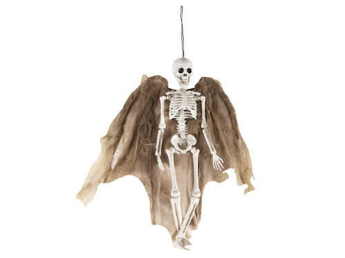Akasztós dekoráció Szárnyas csontváz - 40 cm - 1 db.