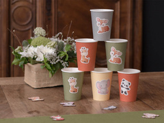 Matricák Állatok babaköszöntőre - 16 db.