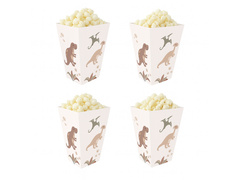 Popcorn dobozok Dinoszauruszok - 6 db.