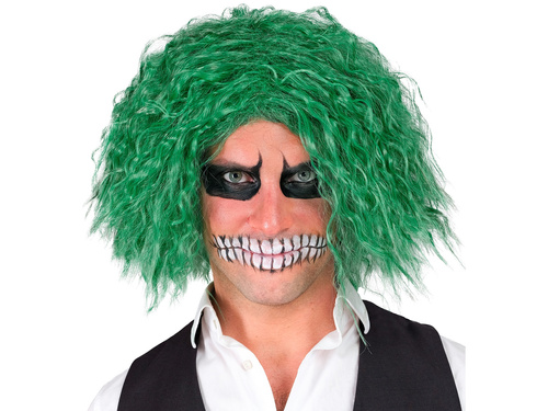 Zöld bohóc paróka - 1 db.