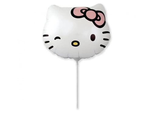 Hello Kitty fólia léggömb - 36 cm - 1 db.