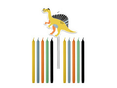 Dinoszauruszok gyertyaszett - 11 darab.