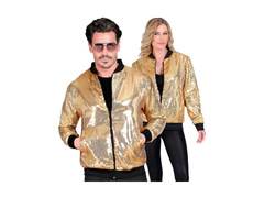 Party flitteres kabát - bomber - arany