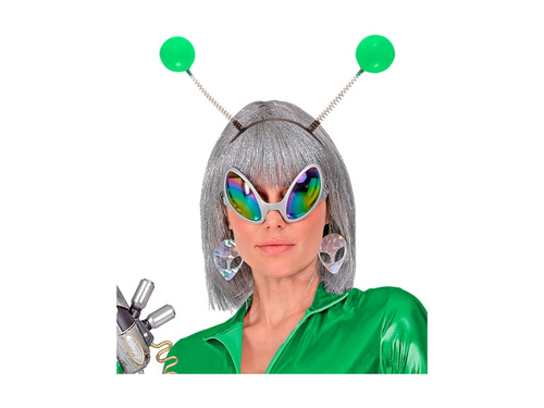 Zöld fejpánt tapintókkal