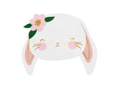 Nyuszi szalvéta - 14,5 x 12 cm - 20 db.