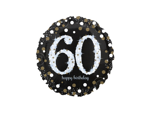Fólialufi - 60. születésnap - 43 cm - 1 db.